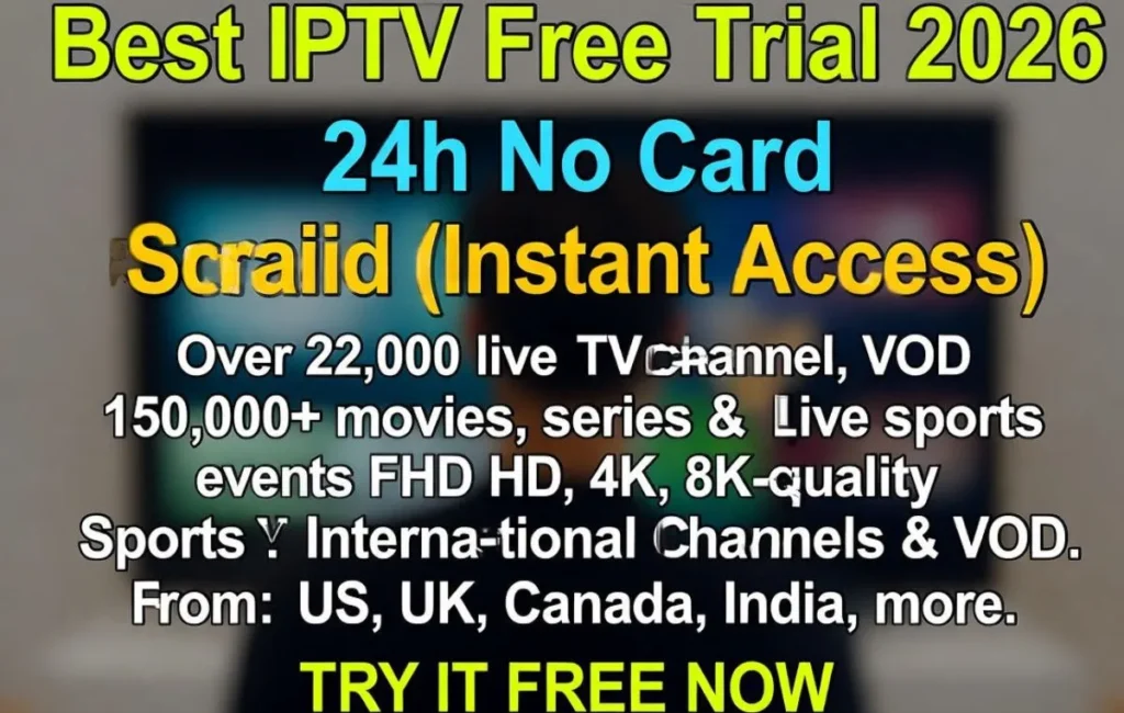 IPTV Free Trial